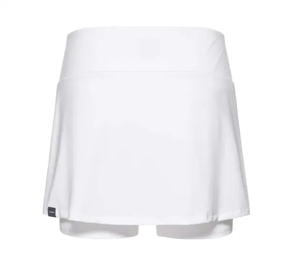 Falda Tenis Mujer Head Club Basic Blanca