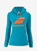POLERON BABOLAT EXERCISE HOOD SWEAT WOMEN CANEEL BAY