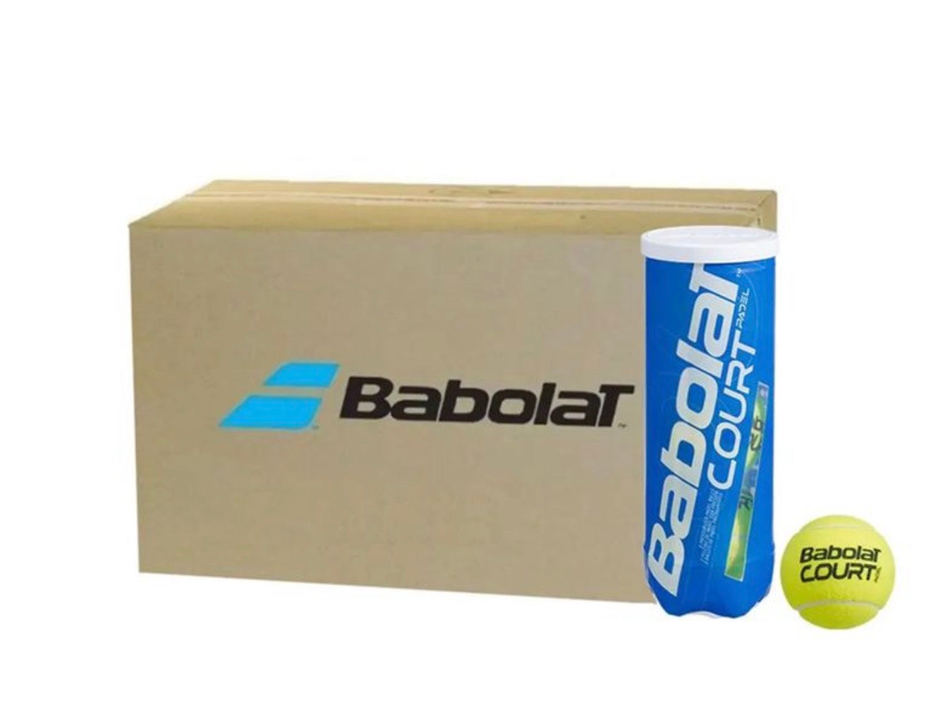 Caja de pelotas de pádel Babolat Court