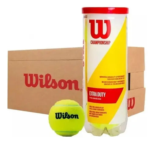 Caja de pelotas de tenis Wilson Championship x24