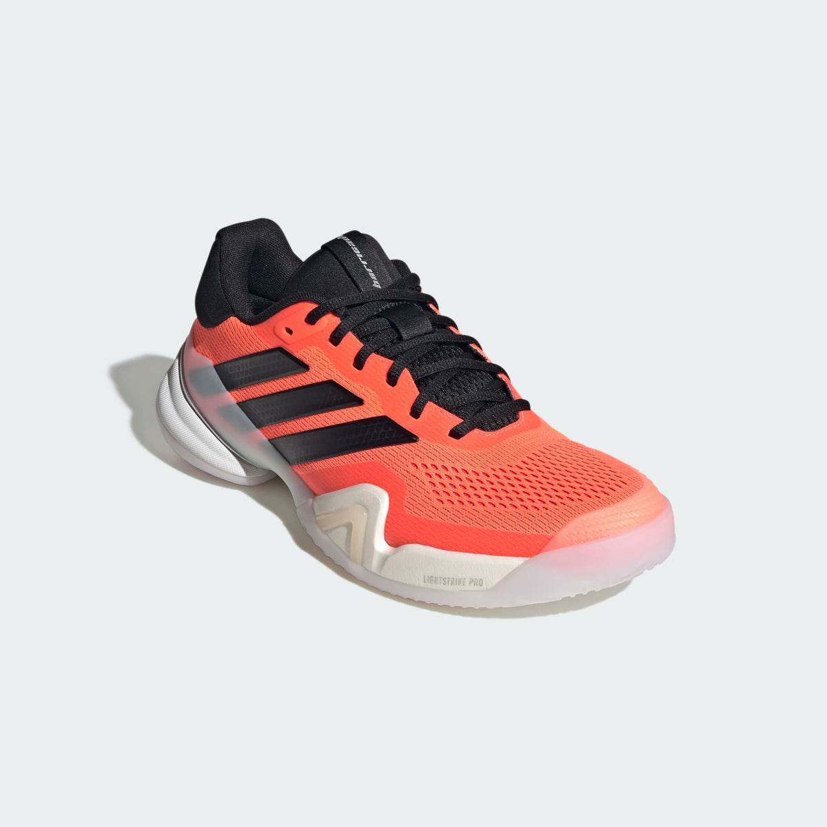 Vista posterior adidas Barricade 14 naranjo