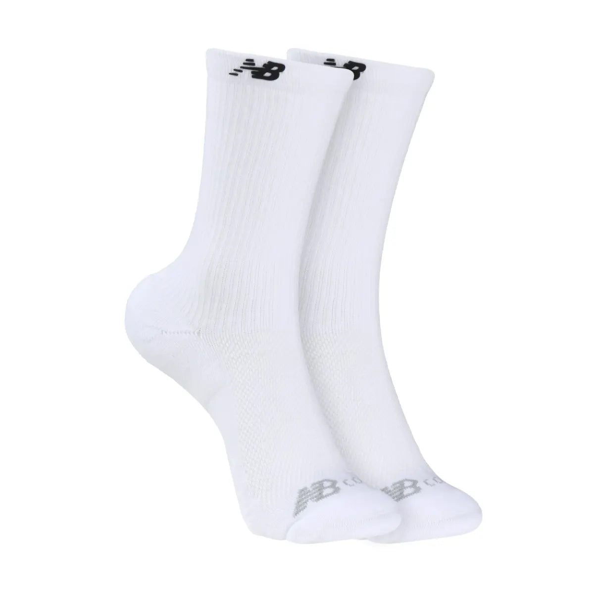 Calcetines 2 Pares Tenis Hombre New Balance Court Blanco