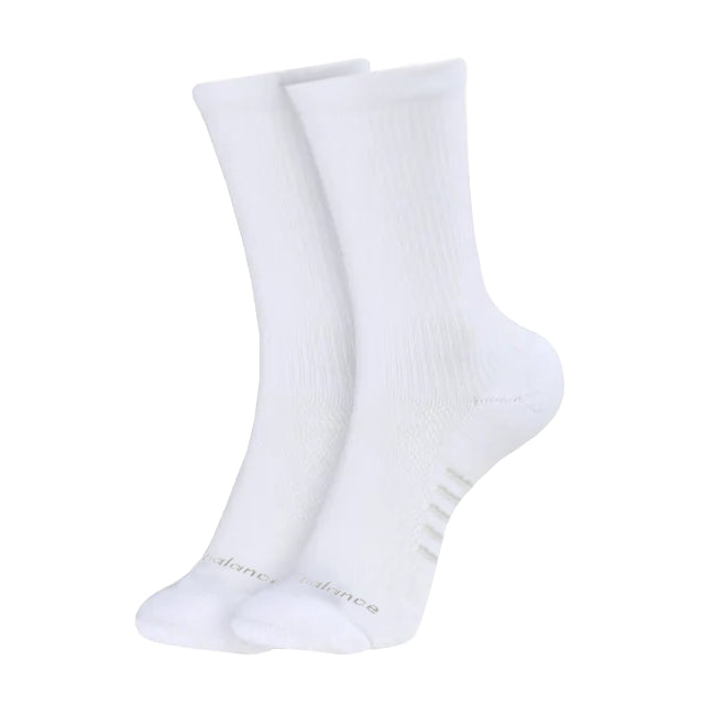 Calcetines Unisex New Balance Crew 6 Pares Blanco