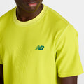 Polera Hombre Tenis New Balance Amarilla