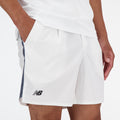 Short Tenis Hombre New Balance Tournament Short Blanco