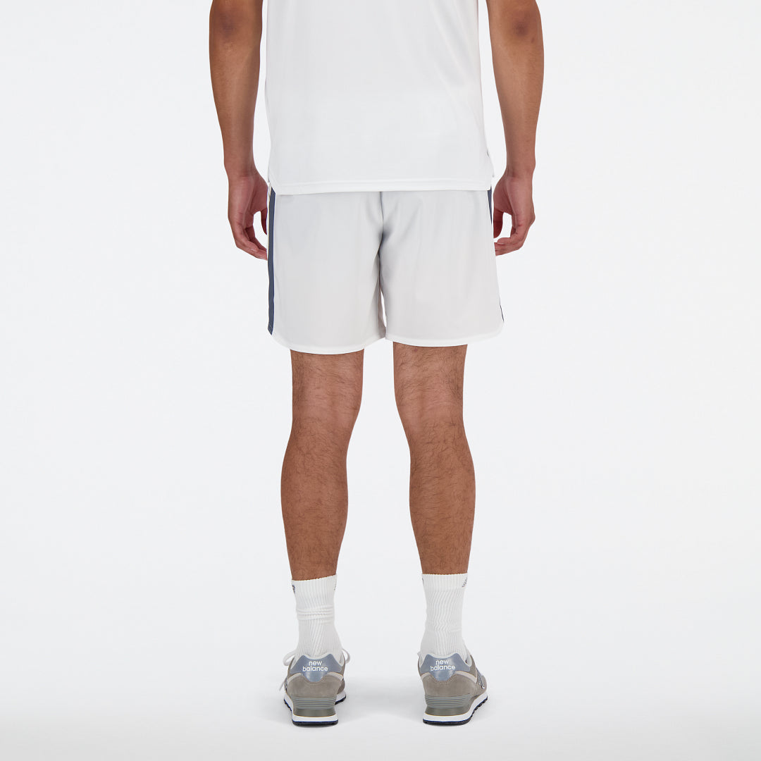 Short Tenis Hombre New Balance Tournament Short Blanco